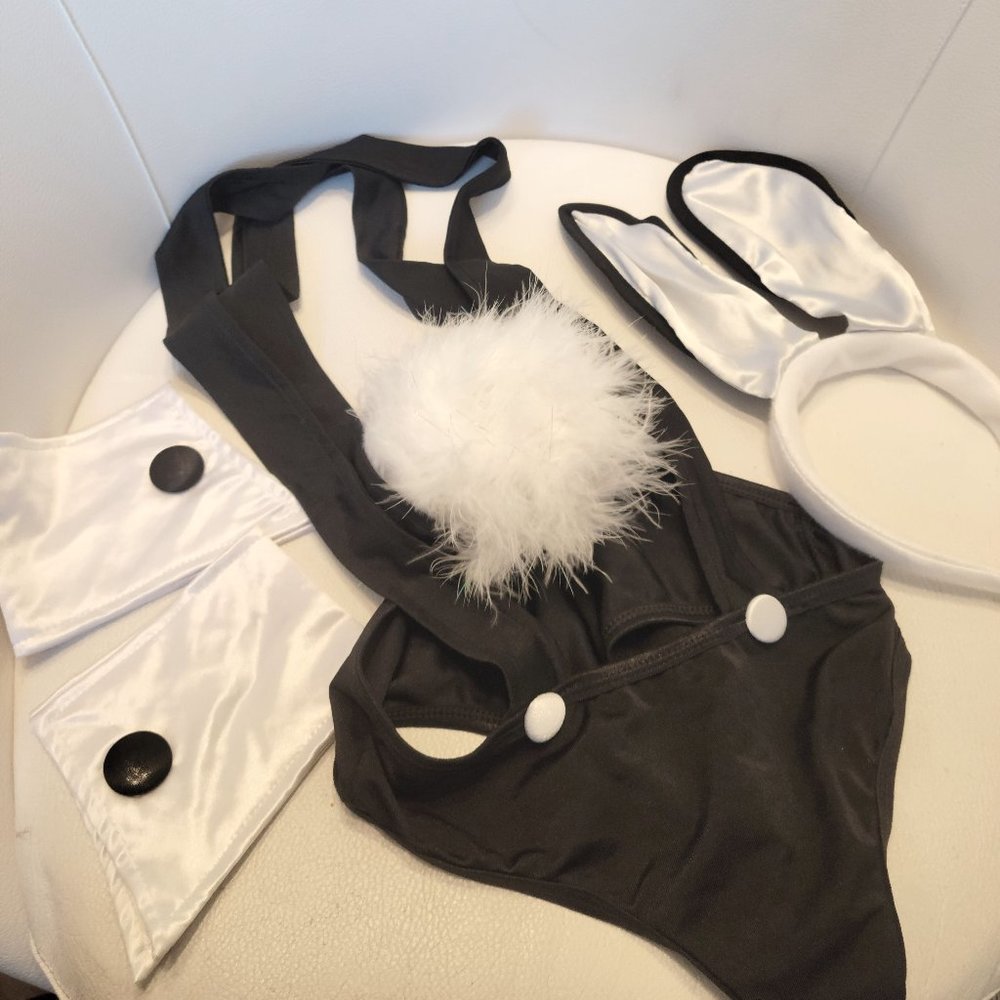 Sexy Playboy Bunny Accessory Set for Halloween Party